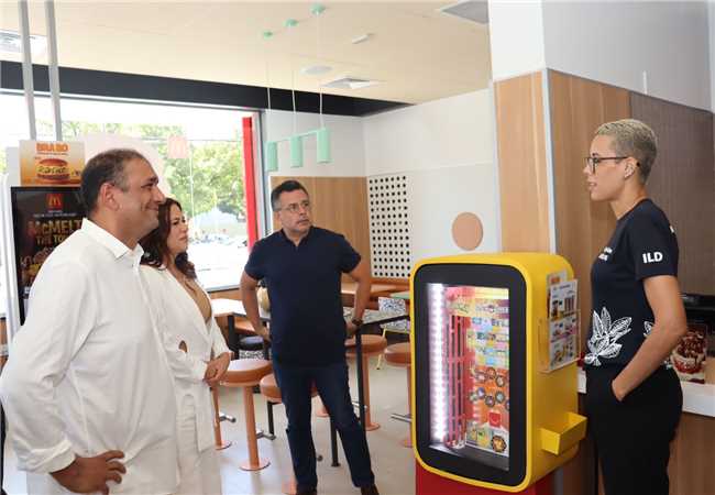 Inauguração McDonald's